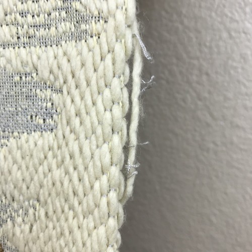 Mustang Horses Running Wall Tapestry Woven Beige Prairie Wild Needlework