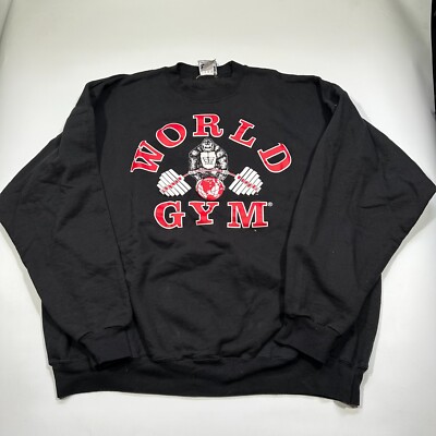 World gym sweater sale