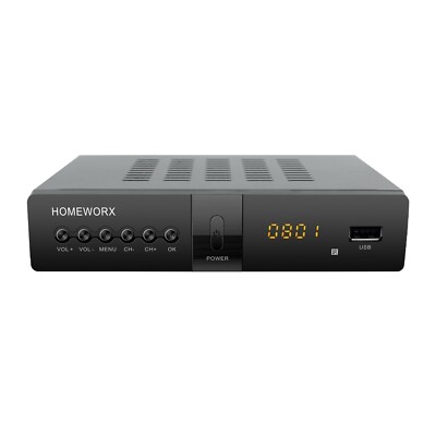 ATSC Digital Converter Box with TV Tuner TV Recording HDMI Mediasonic (Open Box)