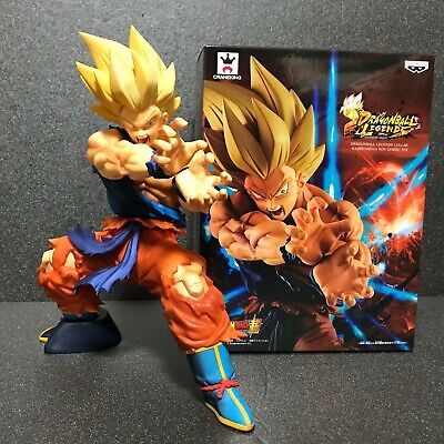 Dragon Ball Legends SS Son Goku Figure Kamehameha Banpresto Japan Authentic