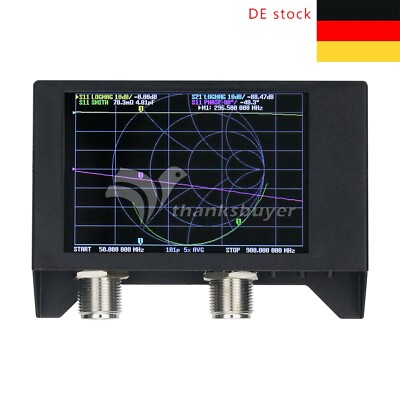 50KHz-3GHz Vector Network Analyzer Antenna Analyzer SAA-2N NanoVNA V2 DE