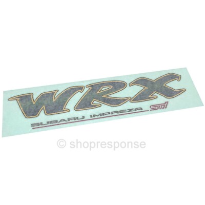 JDM Subaru ST99800ST440 93-01 Impreza GC8 Rear WRX Decal