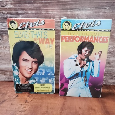 Elvis The Lost Performances VHS 1992 Includes That's The Way It Is NEW Sealed