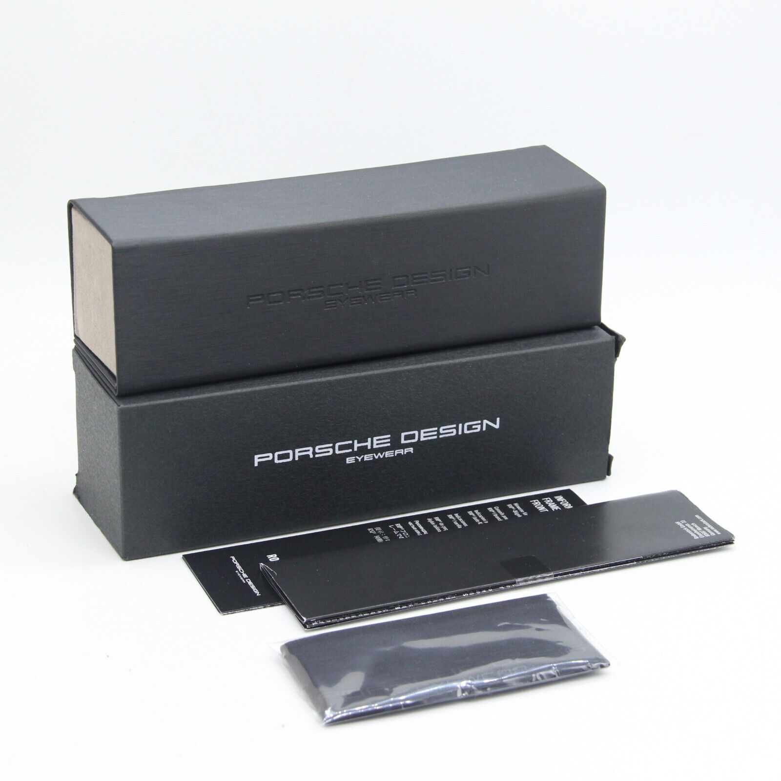 NEW PORSCHE DESIGN BLACK AUTHENTIC EYEWEAR EYEGLASSES NEW PORSCHE DESIGN BLACK AUTHENTIC EYEWEAR EYEGLASSES