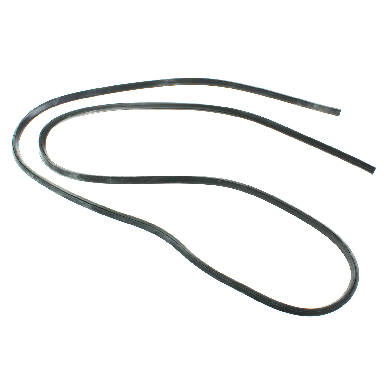 Universal 4 Sided Oven Cooker Rubber Door Seal 2.1m To Fit Rounded