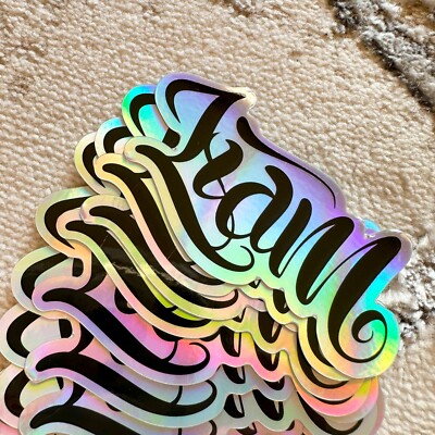 Name Sticker : LIAM | 12PC Pack | for school or Office | graffiti | Calligraphy