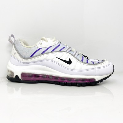 

Nike Womens Air Max 98 AH6799-023 Белая повседневная обувь Кроссовки Размер 6,5, Белый, Air Max 98