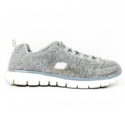 Skechers Womens Flex Elite 11863EW Серые повседневные кроссовки, размер 9,5