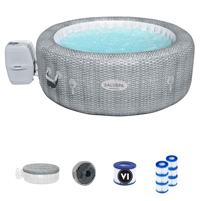 Bestway SaluSpa AirJet Honolulu Hot Tub and 3 Coleman Type VI Filter Cartridges