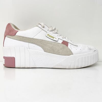 

Puma Womens Cali Wedge Mix 373906-02 Белая Повседневная Обувь Кроссовки Размер 11, Белый, Cali Wedge Mix