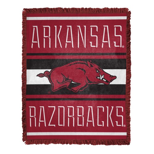 Тканое жаккардовое одеяло Northwest NCAA Arkansas Razorbacks Nose Tackle