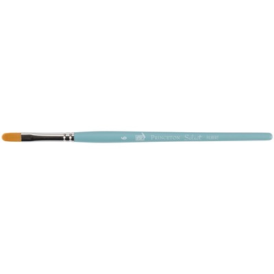 Princeton Artist Brush FB-6 Select Synthetic Brush-Filbert Size 6 (3Pk)