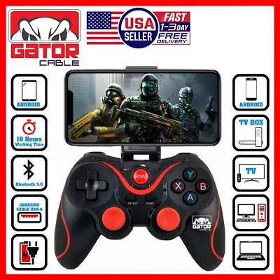 Wireless Bluetooth 5.0 Game Controller Gamepad For Android iOS iPhone Tablet PC