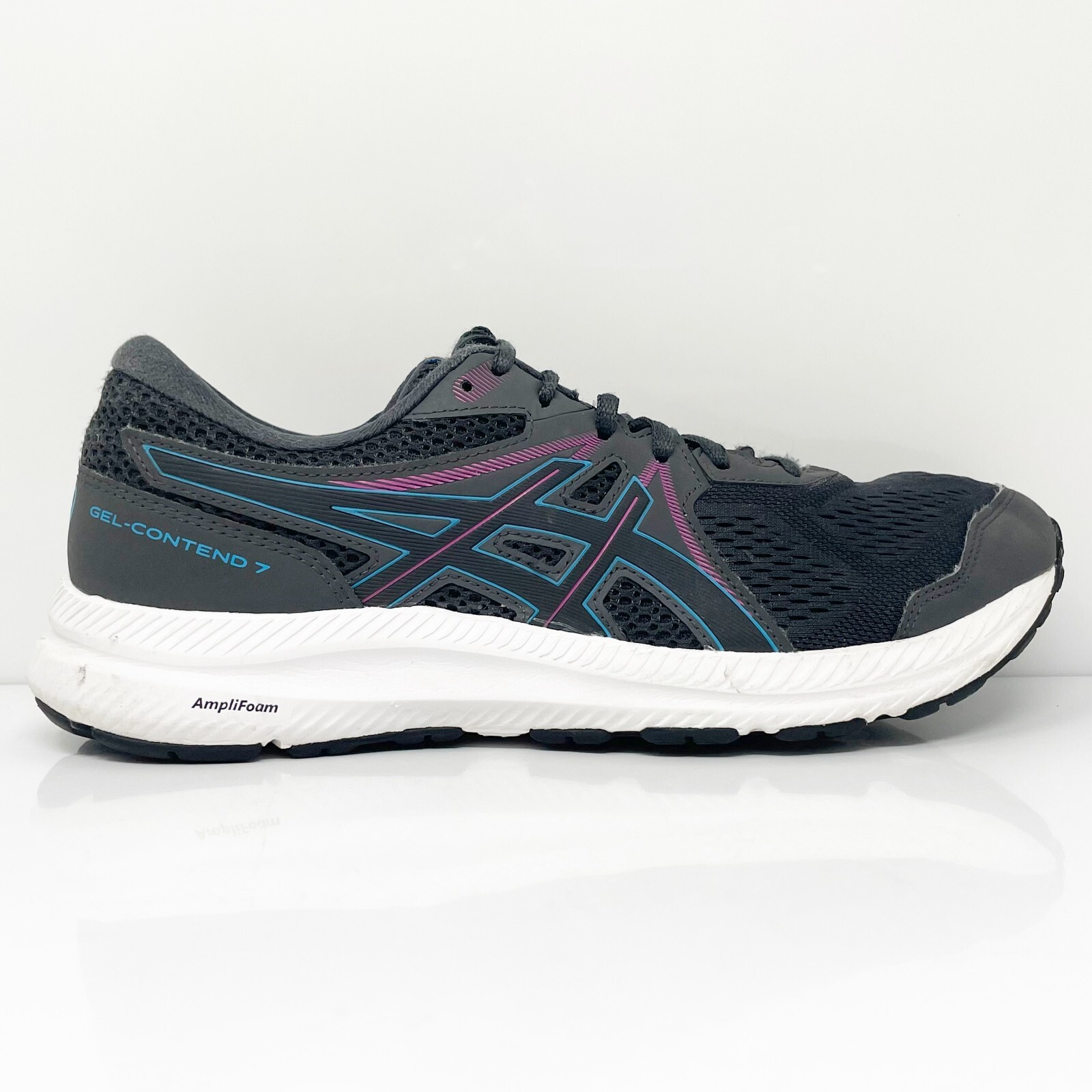 

Женские кроссовки Asics Gel Contend 7 1012A911 черные кроссовки размер 10, Черный, Gel Contend 7