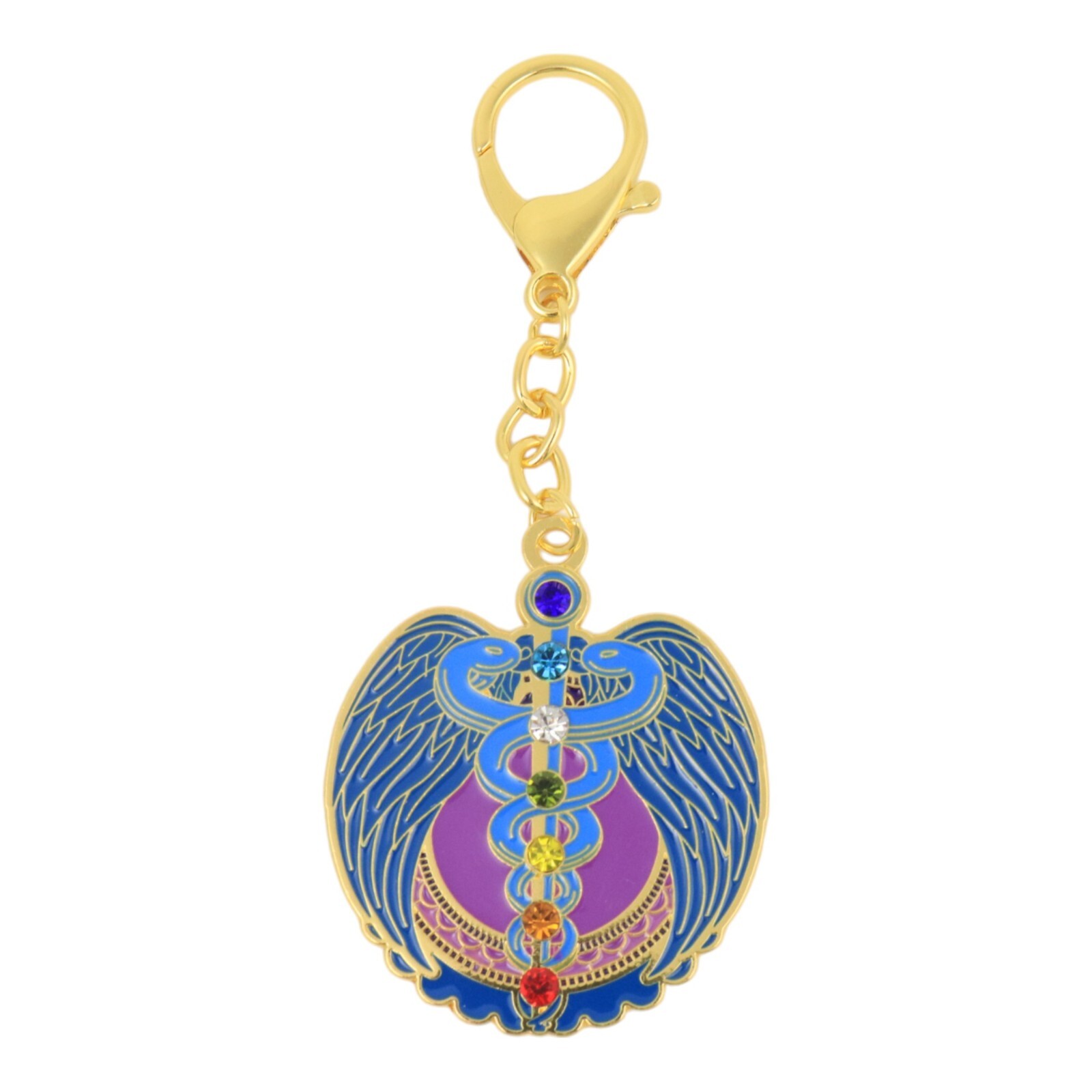 Life Force Amulet with 7 Chakra Jewels | eBay