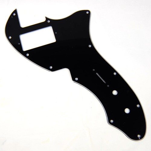 69 Tele Thinline Re-Issue Style Guitar Pickguard, Humbucker, 3Ply Black