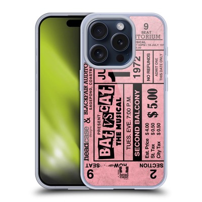 HEAD CASE DESIGNS TICKETS SOFT GEL CASE FOR APPLE iPHONE PHONES