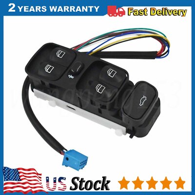 Master Power Window Control Switch For Mercedes-Benz CLK320 CLK350 CLK500 CLK55