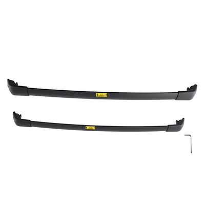 Black Aluminium Cross Bars Pair Car Roof Storage For Hyundai Tucson 2015-2024