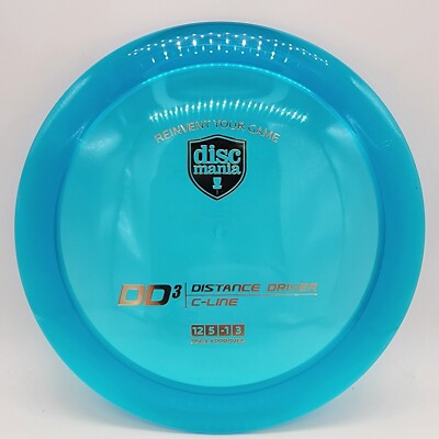 Discmania C-Line DD3 Blue/Gold Stamp 174g