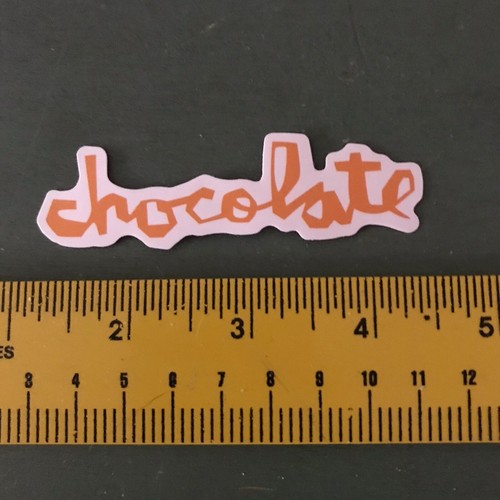 chocolate skateboard sticker