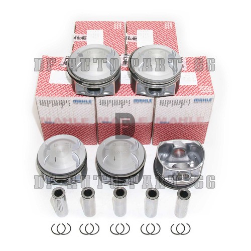 汎用ペレットタンク　110mm 5x Pistons & Rings Set STD For Volvo S60 S80 V40 V60 XC60 2.0 T5