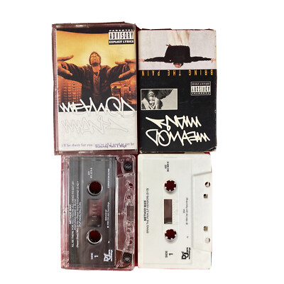 Method Man Cassettes: I ll Be There For You & Bring The Pain Single Def Jam
