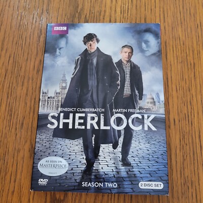 Sherlock: Season Two (DVD, 2012, Widescreen) Benedict Cumberbatch/Martin Freeman