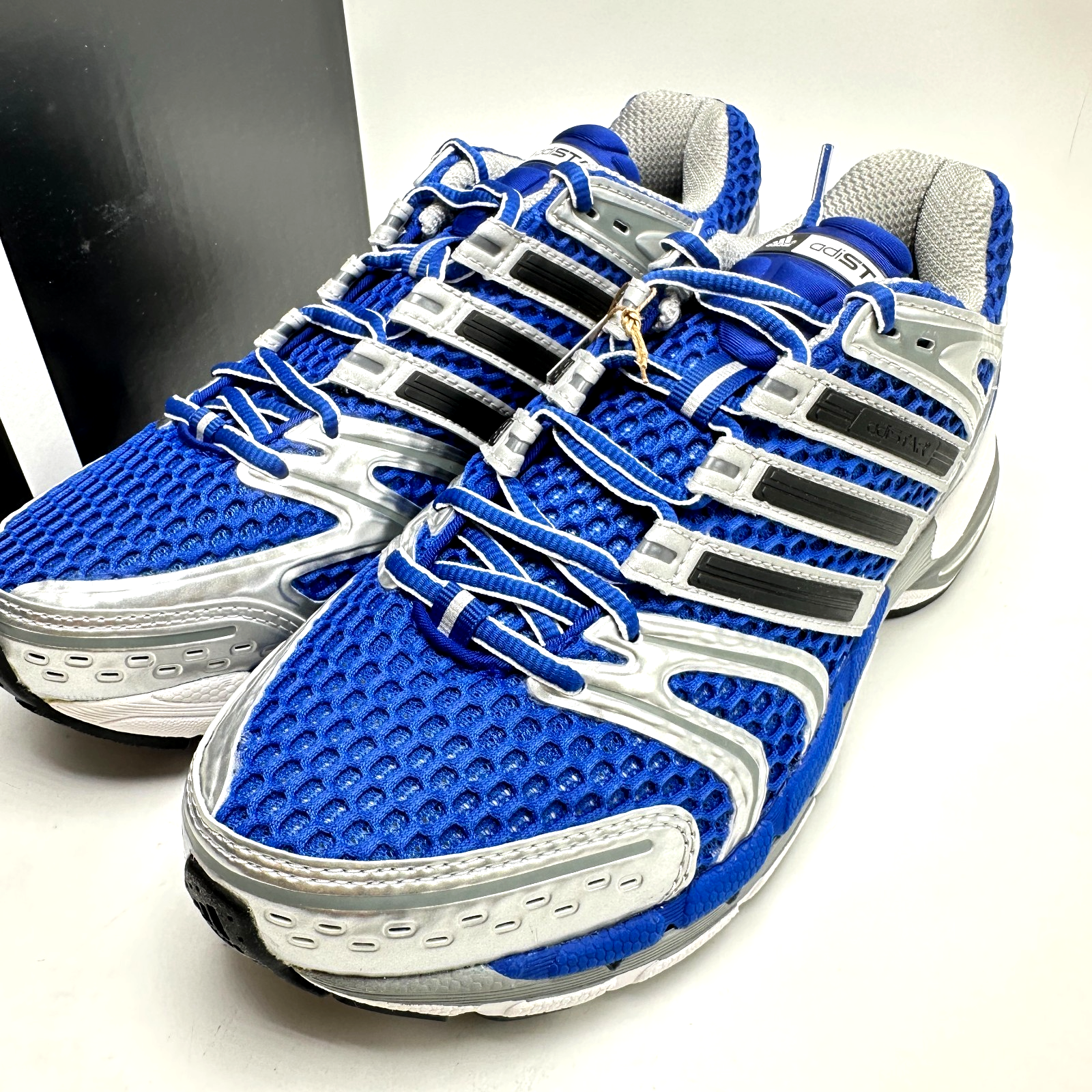 スニーカー adidas Adistar cushion black blue ID5747 adidas Adistar Cushion 'Black Bright Blue' ID5747