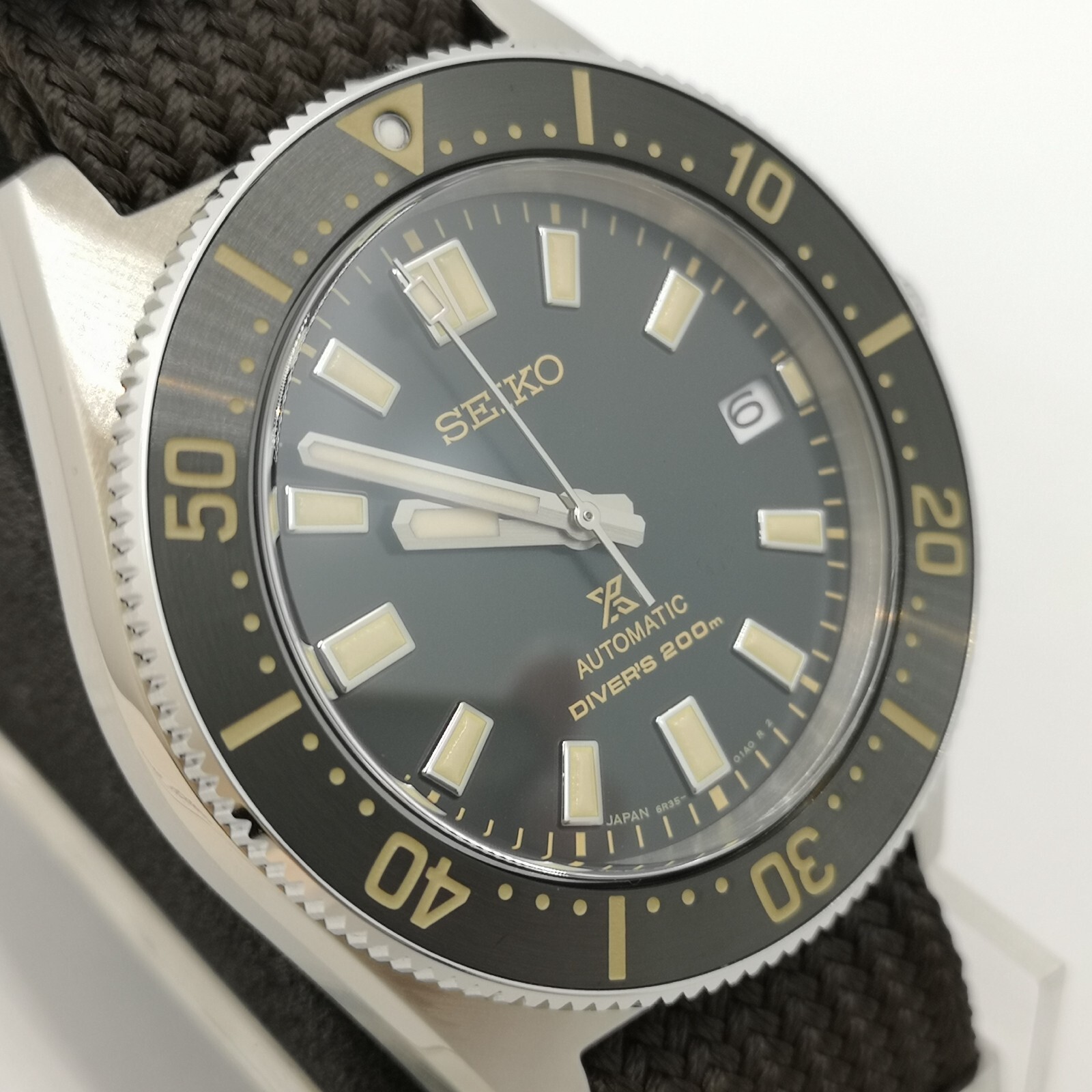 Pre-owned Seiko Prospex Sbdc141 Spb239j1 Black 20 Bar Watch Men's Watch In Box