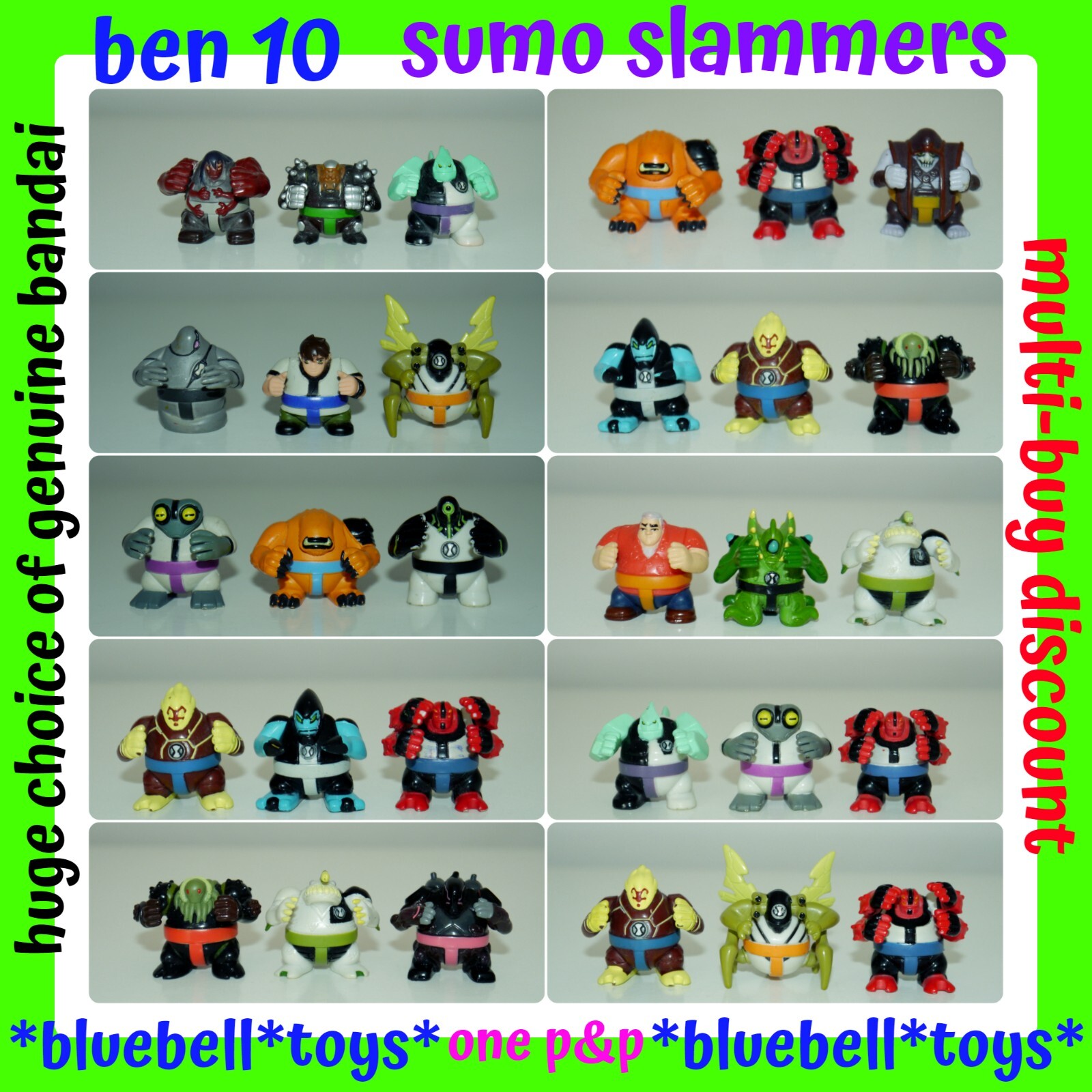 Ben 10 Sumo Slammers Figures Multi-auction Choice Bandai | eBay Ben 10 Sumo Slammers Figures Multi-auction Choice Bandai | eBay
