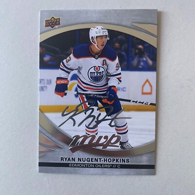 2023 Upper Deck MVP #12 Ryan Nugent-Hopkins Silver Script