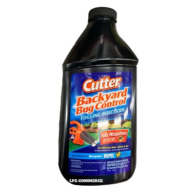 Cutter Backyard Bug Control Fogging Insecticide, No Offensive Odor - 32 oz.