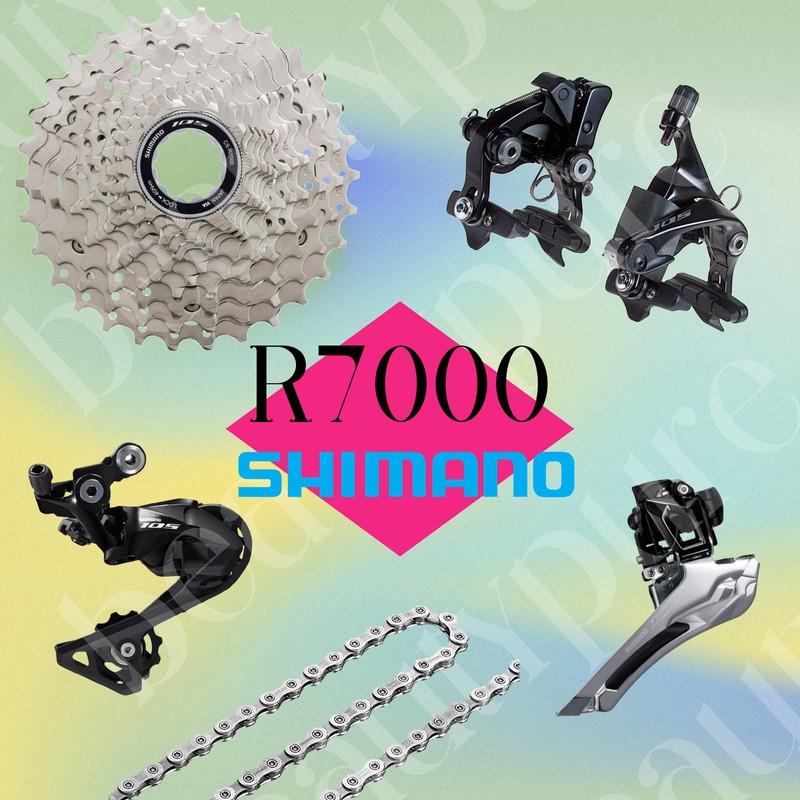 Shimano 105 R7000 5pcs Road Bike Groupset 11spd with Brake C
