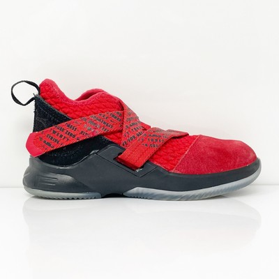 Nike Boys LeBron Soldier XII AA1353-660 Красные баскетбольные кроссовки Кроссовки Размер 11C