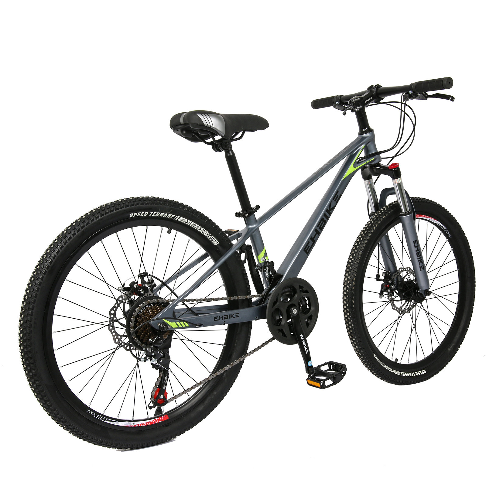 Mountain Bike 24-inch ,21-Speed ,Dual Disc Bike Body Paint For Boys