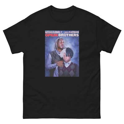 Ken Carson Destroy Lonely Opium Step Brothers Playboi Carti Graphic T-Shirt