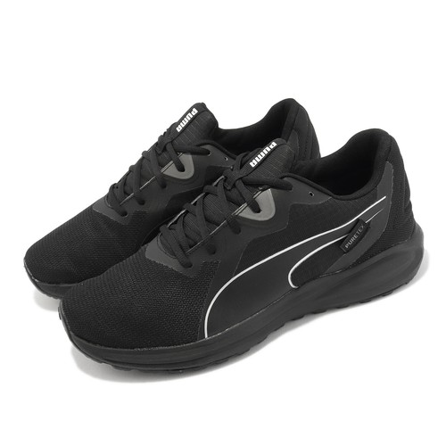 Мужские кроссовки унисекс Puma Twitch Runner PTX Pure-Tex Black White 377506-01