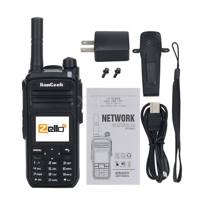HamGeek Q168 4G POC Radio 5000KM GPS Walkie Talkie Wifi Bluetooth for Zello