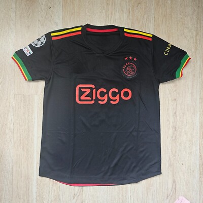 New Ajax Rasta Bob Marley Soccer jersey 3 little birds all sizes Available