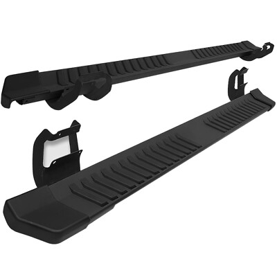 Fits 2015-2024 Ford F150 Super Cab 6'' Running Boards Black Side Step Nerf Bar
