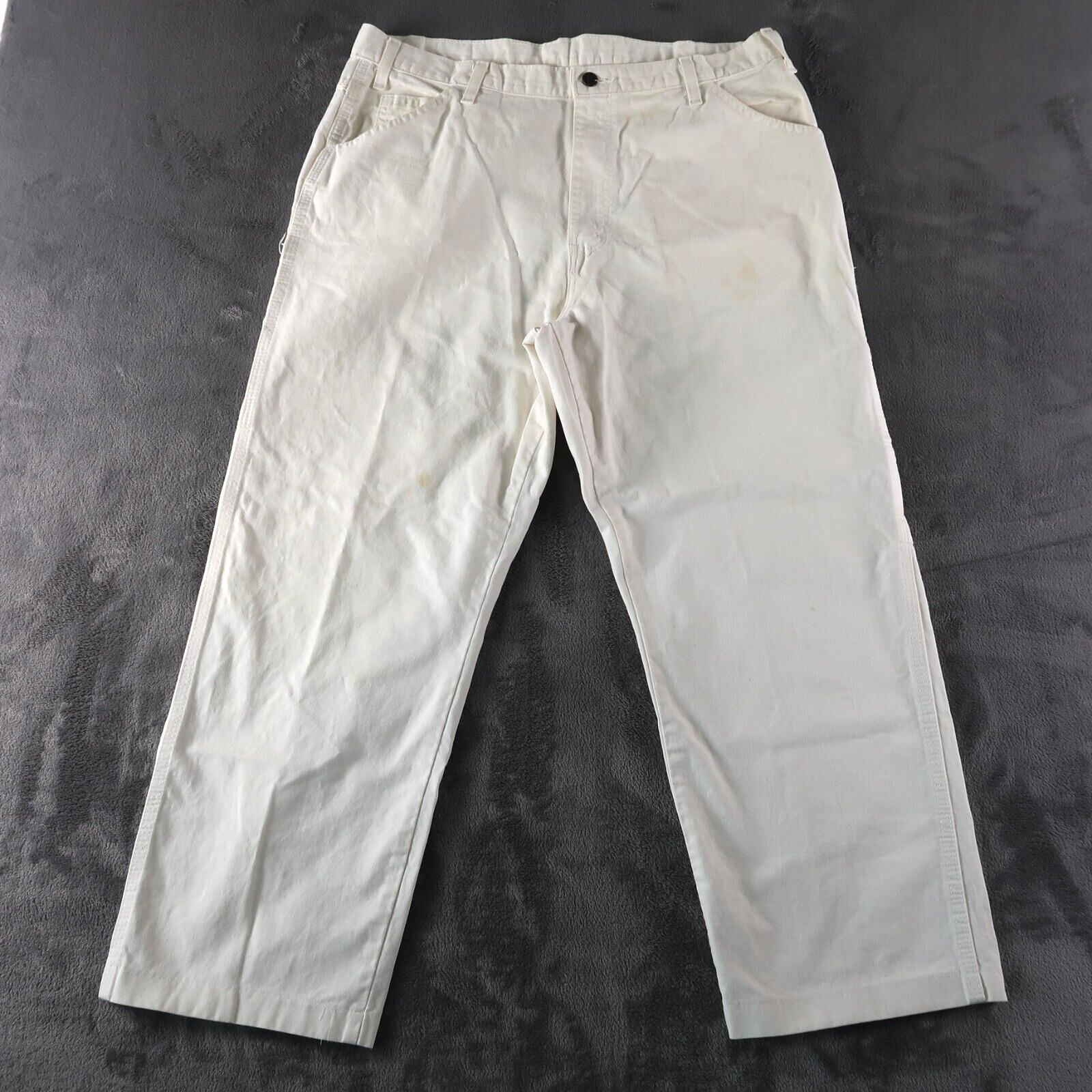 Vintage Dickies Dunn Edwards Sz 38x34 Carpenter Painters Pants