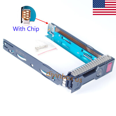 3.5'' LFF SAS SATA HDD Tray Caddy For HP Proliant DL560 DL385P BL460c G8 G9 Gen8 