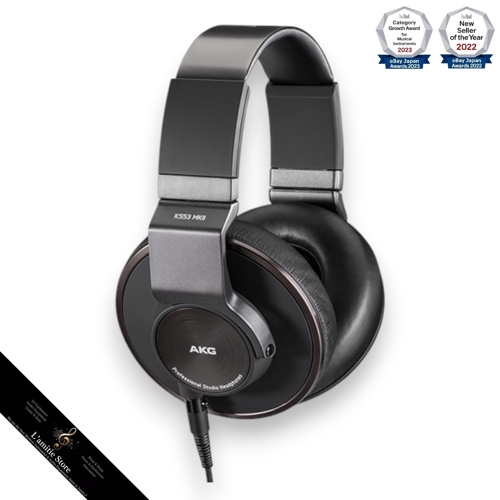 AKG K553 MKⅡ Amazon.com: AKG K553 MKII Closed-Back Studio Headphones