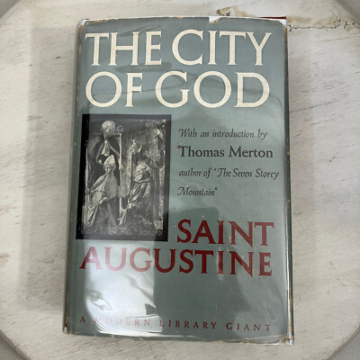 The City of God by Saint Augustine 1950 Modern Library Giant G 74 Vintage Book