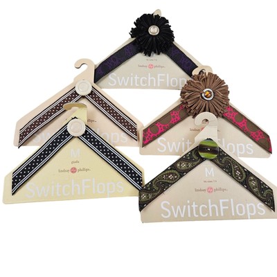 Switchflops Lindsay Phillips Set of 5 Size M 7/8 Models Giada Karina Pauline Mon