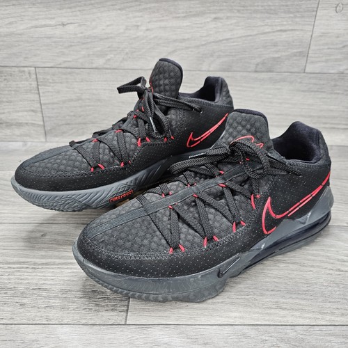 シューズ(男性用) Nike Lebron 17 low \"Black Red Dark Gray Nike LeBron 17 Low 'Bred' CD5007-001 New Size | eBay