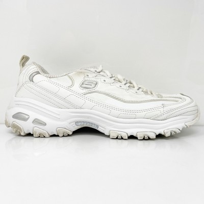 

Skechers Womens D Lites Fresh Start 11931EW Белая повседневная обувь Кроссовки Размер 8.5, Белый, D Lites Fresh Start