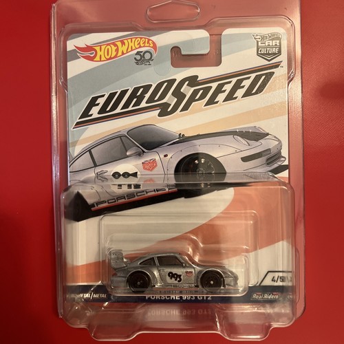2017 Hot Wheels Euro Speed PORSCHE 993 GT2 Car Culture Real Riders