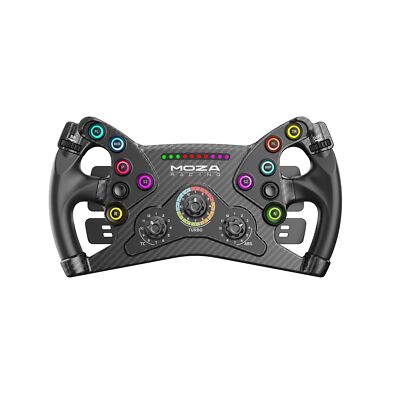 MOZA KS Steering Wheel 300mm Butterfly Style GT Racing Wheel, Fully Customiza...